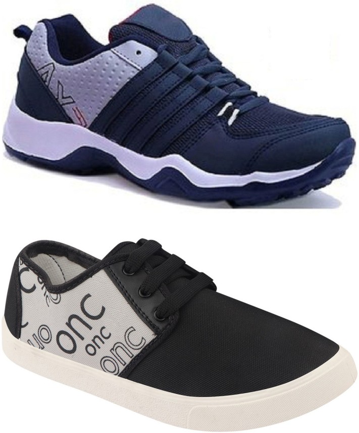 Aura Combo Pack of 2 Casual Shoes 
