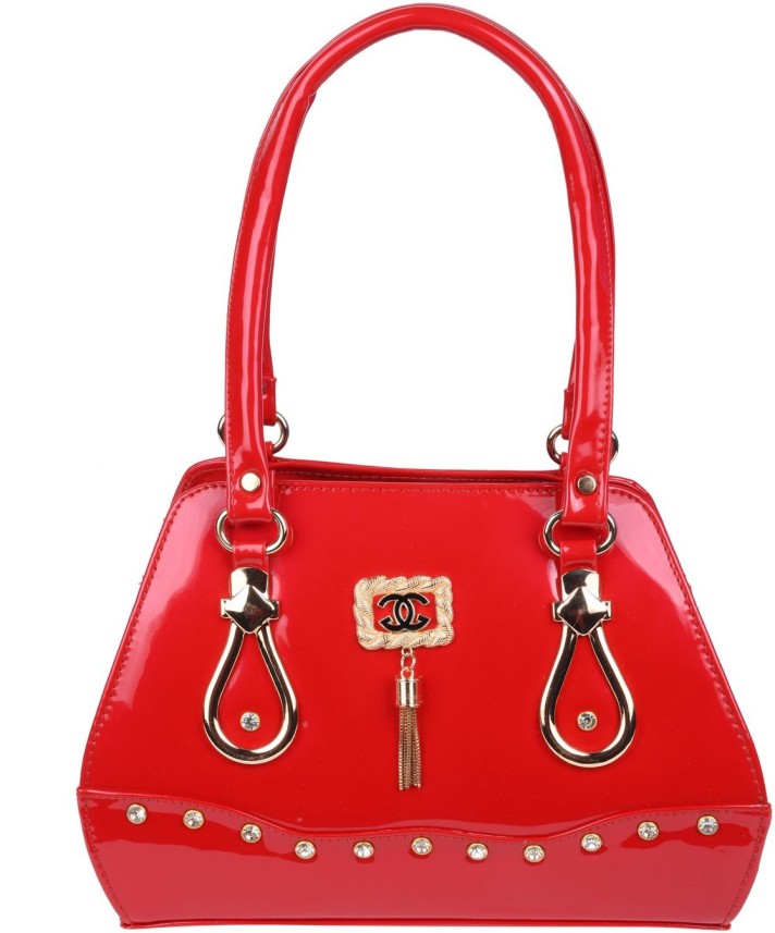 red ladies purse