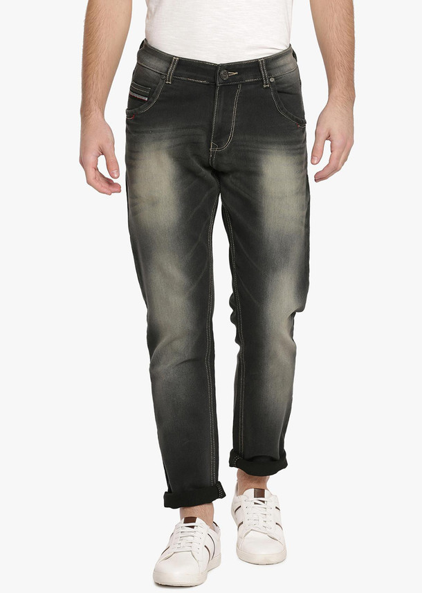 D'cot Skinny Men Black Jeans - Buy D 