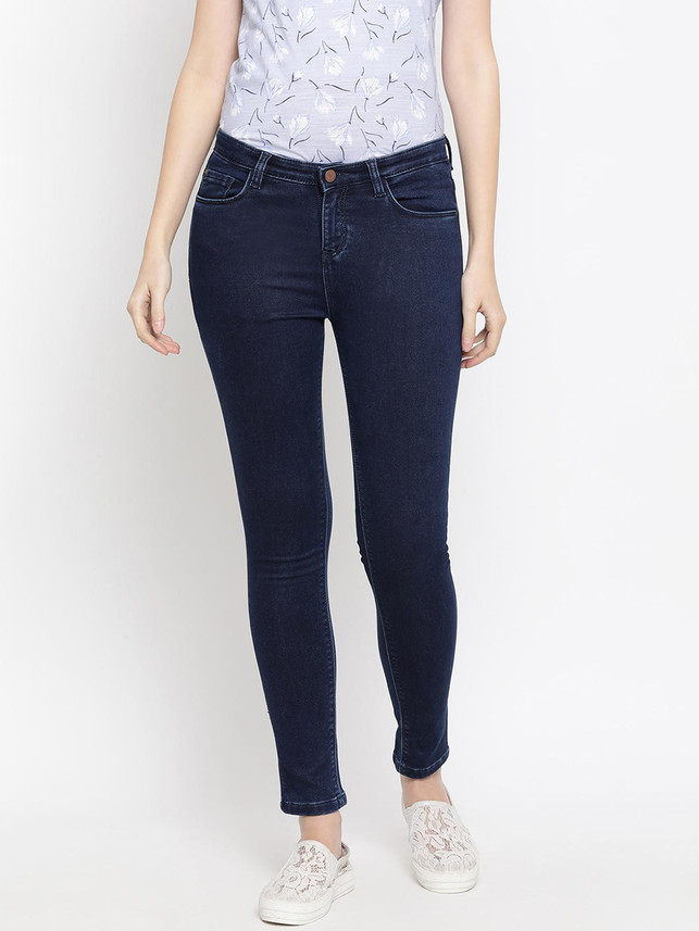 CRIMSOUNE CLUB Slim Women Blue Jeans 