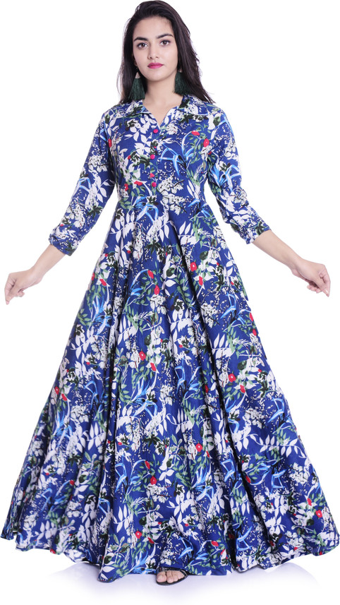 Malia Women Kalamkari Anarkali Kurta 