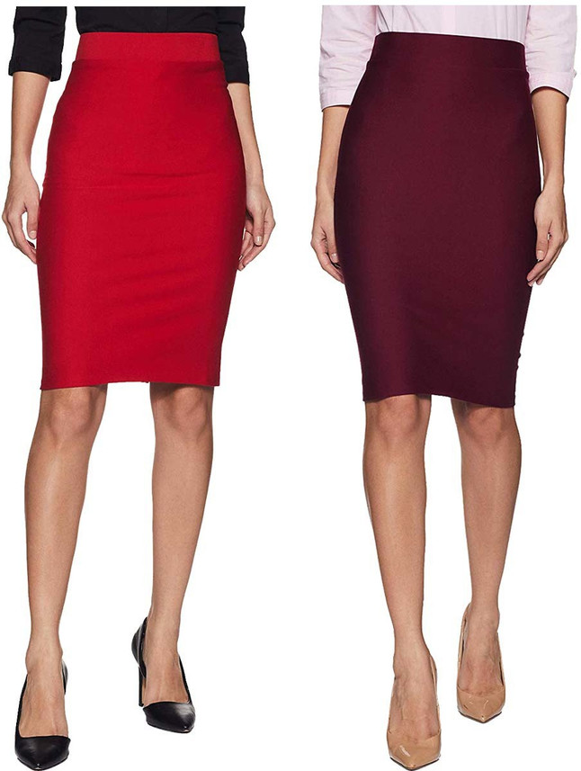 maroon skirt buy online