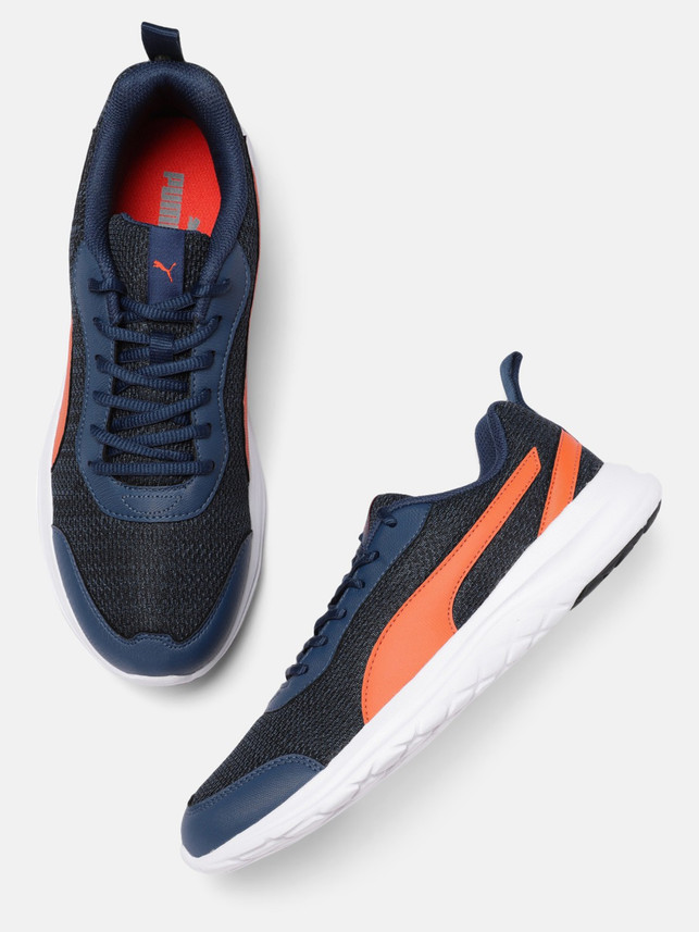 puma shoes navy blue