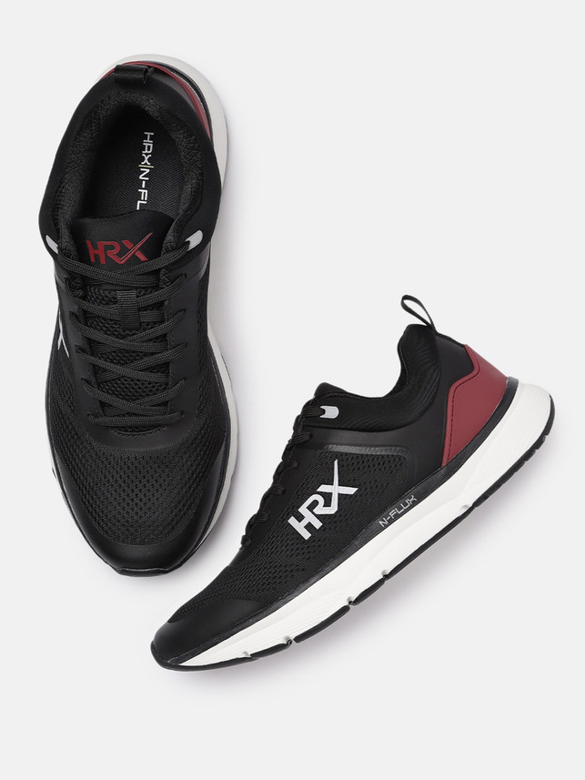 hrx men grey running shoes