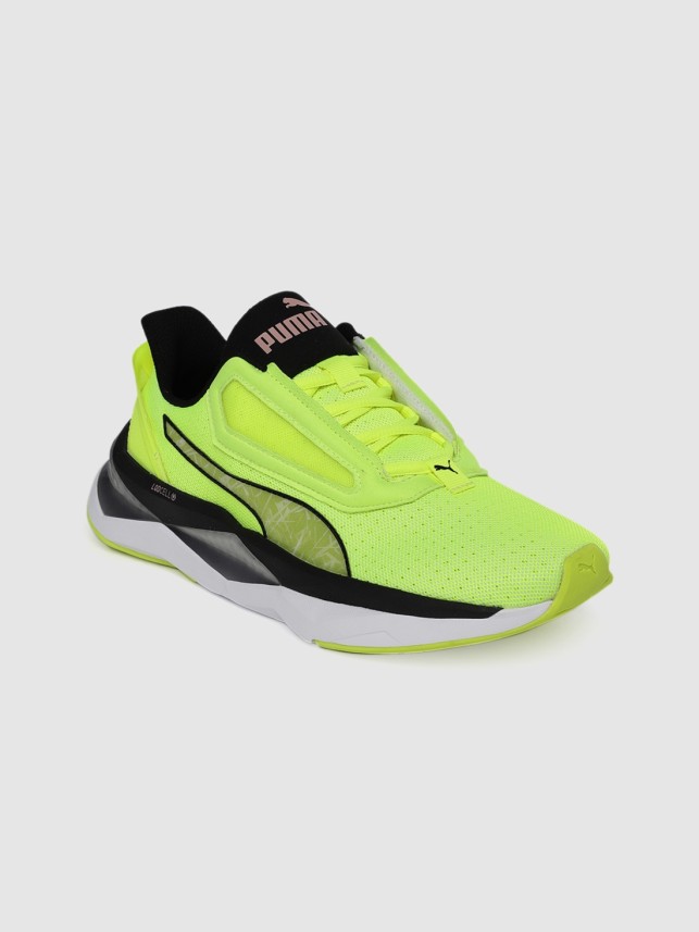neon green gym shoes