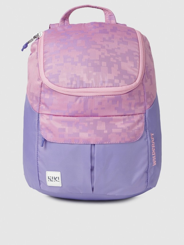 wildcraft blue graphic backpack