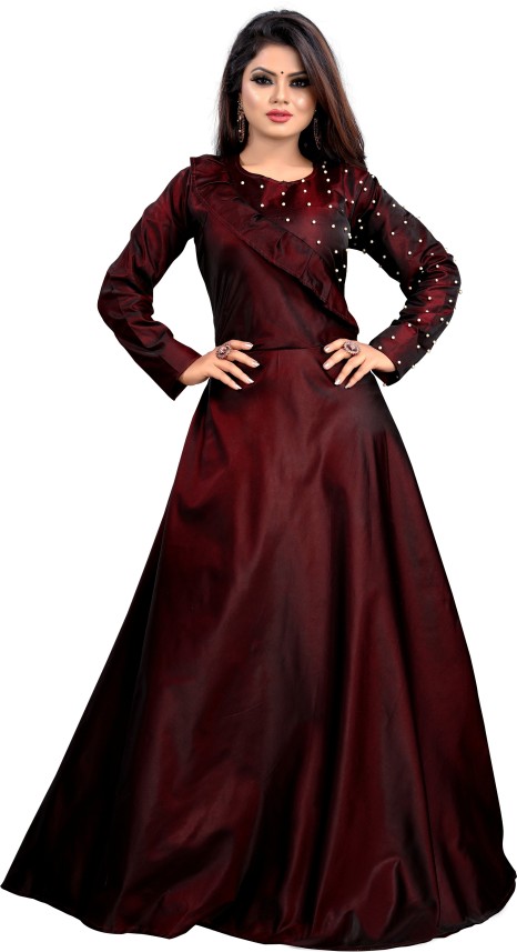 designer gown in flipkart