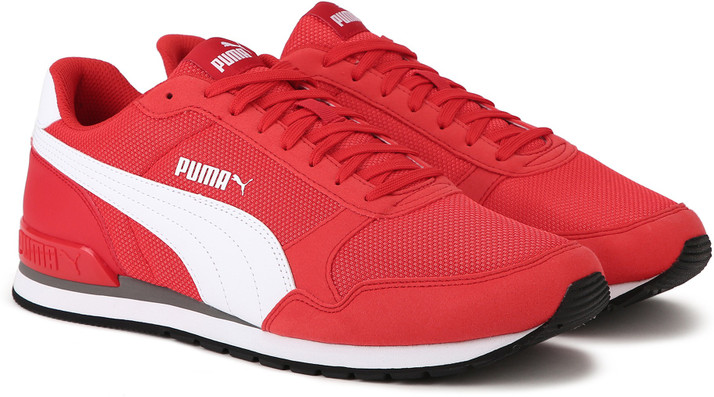 puma st runner v2 mesh red