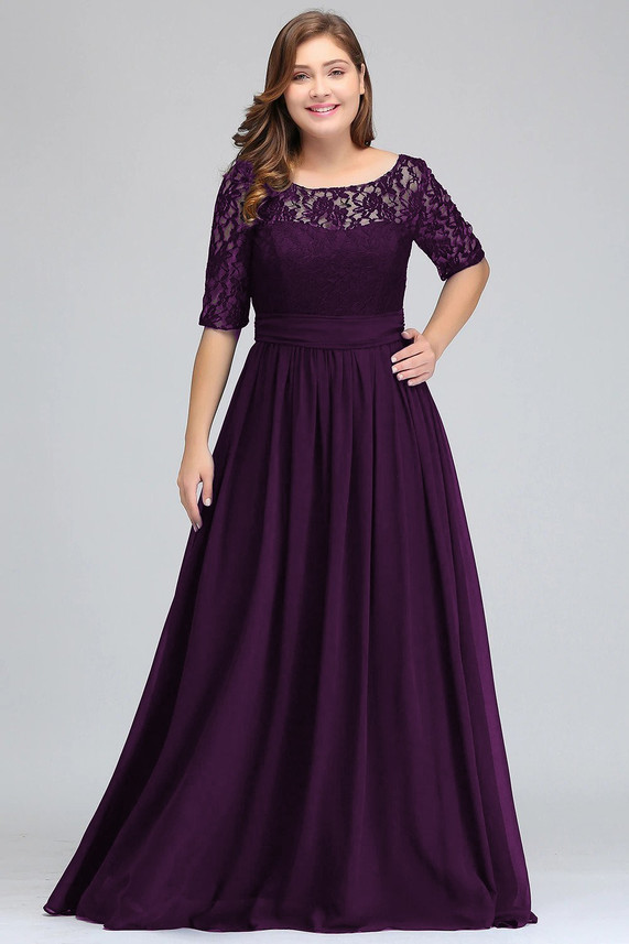 maxi purple dress