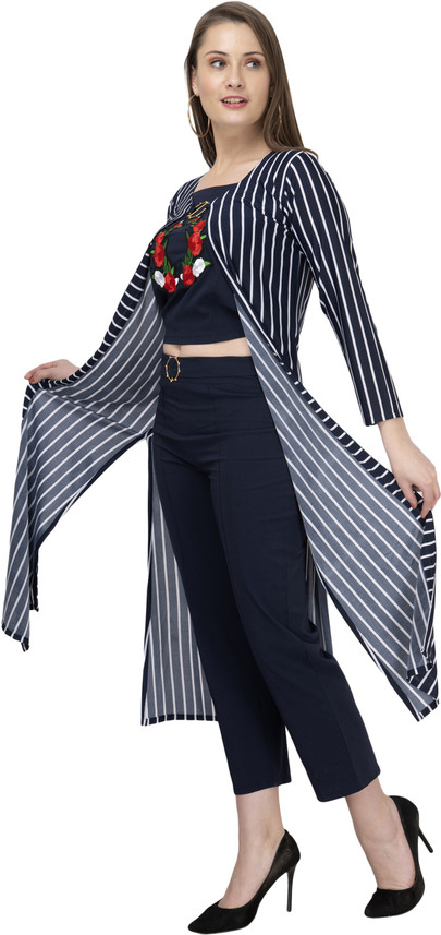 NEYSA Women Two Piece Dress Dark Blue 