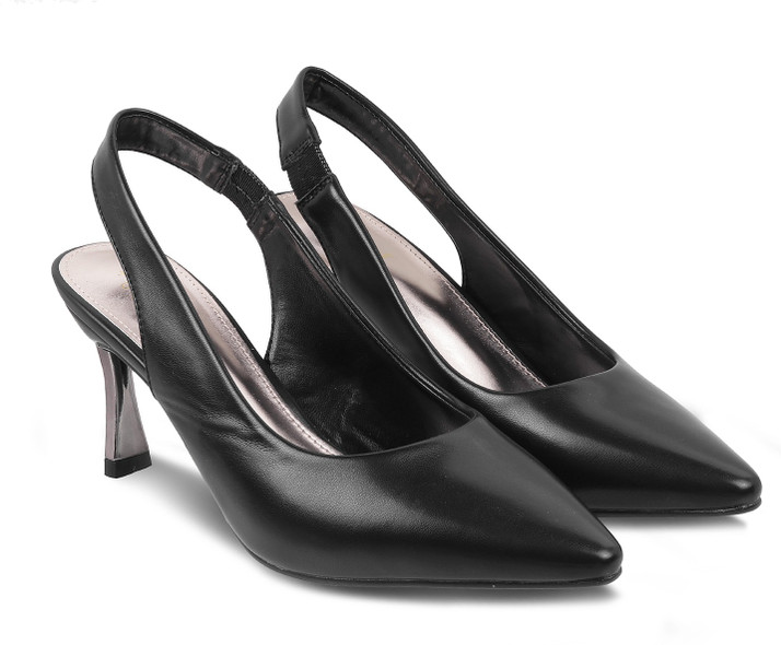 tresmode black heels