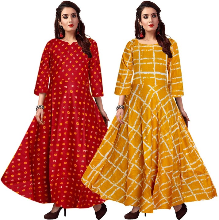 yellow gown flipkart