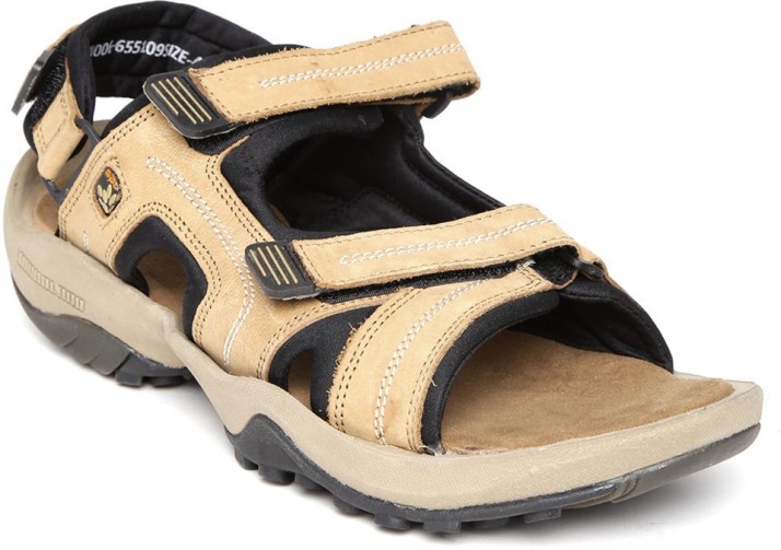 Woodland Men Brown Sandals - Buy 