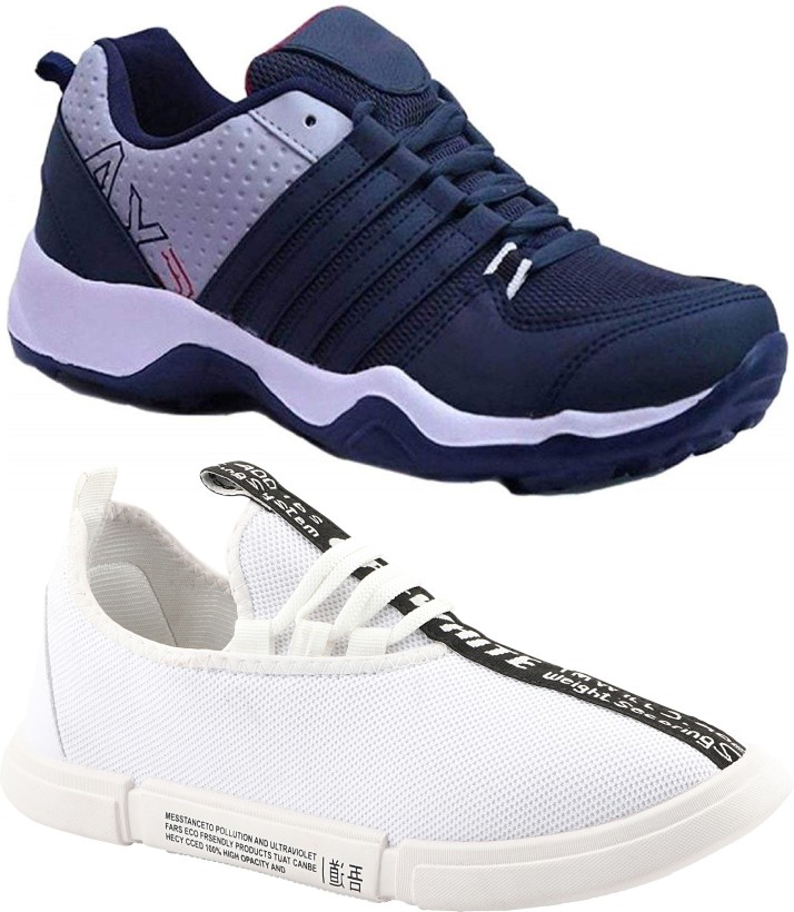 Casual Shoes Combo Pack of 02 Sneakers 