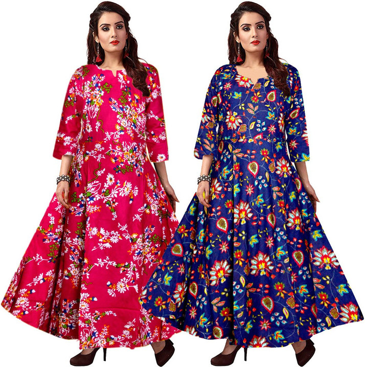 blue gown flipkart