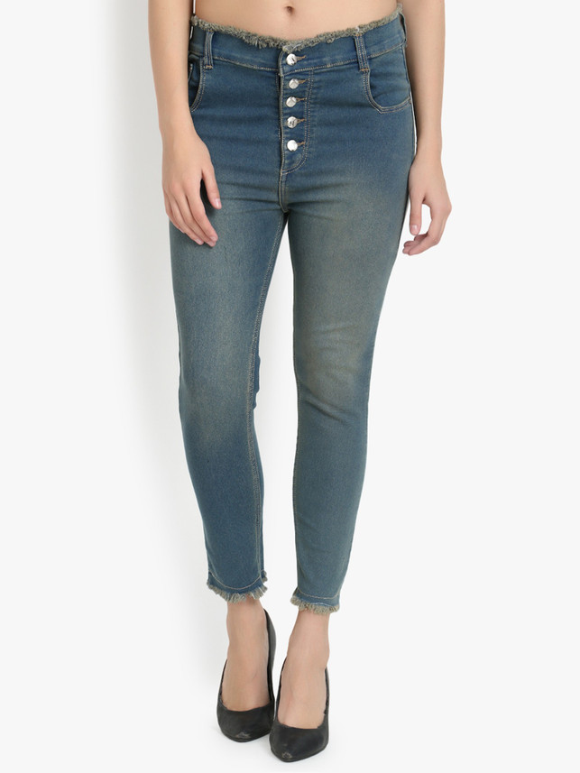 high waist jeans on flipkart