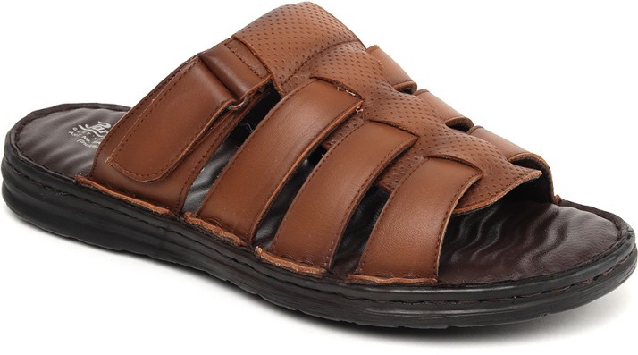 paragon max men's brown sandals