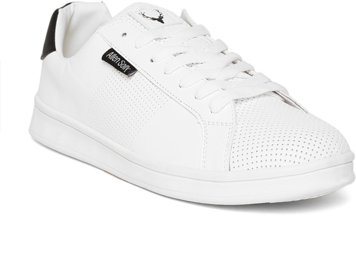 allen solly white sneakers