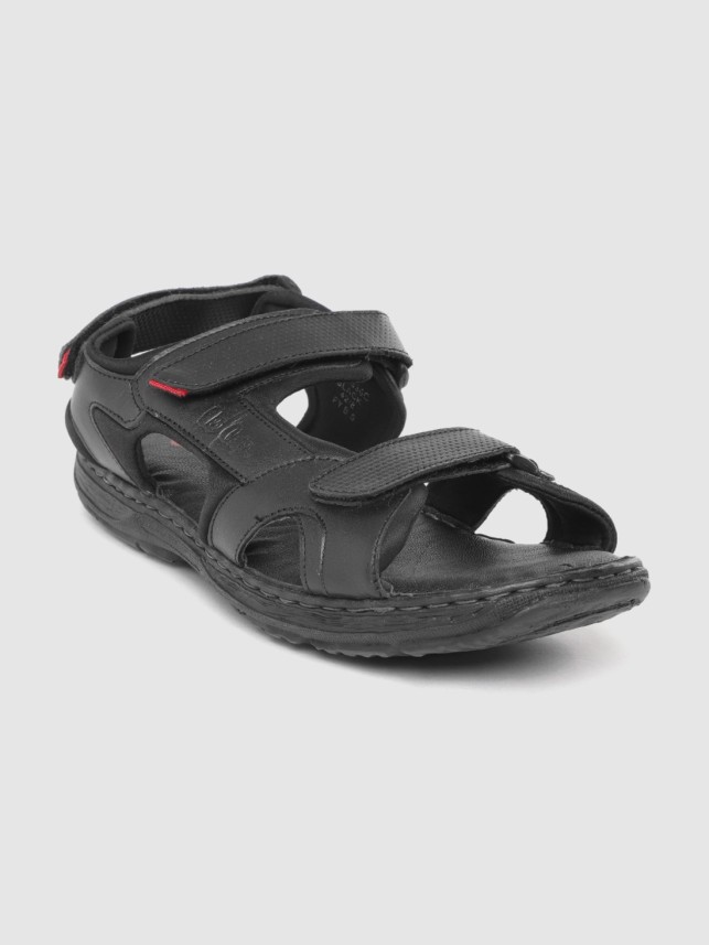 Lee Cooper Men Black Sandals - Buy Lee 