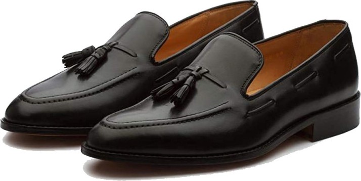 slip on tassel loafers