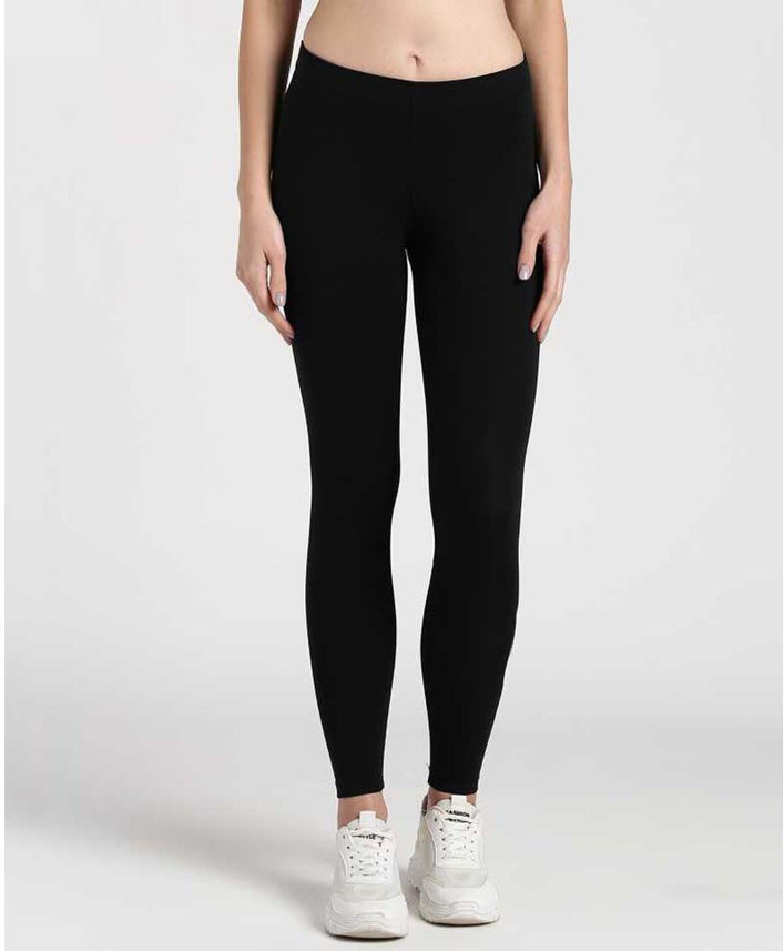 RDS Wear Solid Women Black Tights - Buy 