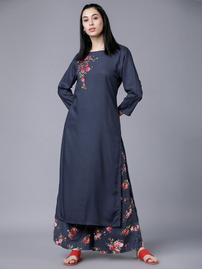 Vishudh kurta palazzo sets amazon Clearance