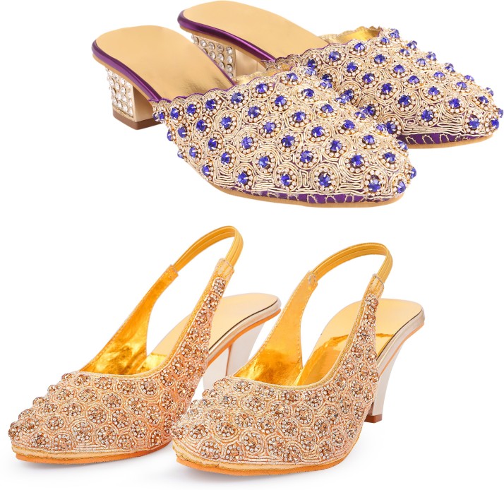 purple heels women