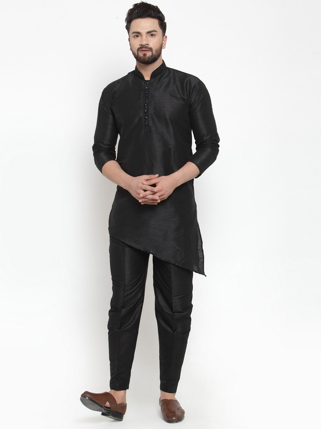 Black kurta black pant Clearance