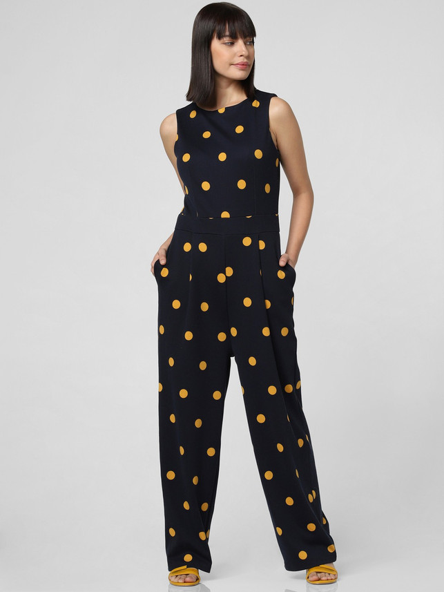 vero moda polka dot jumpsuit
