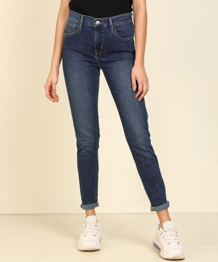 Levi's Super Skinny Women Blue Jeans 