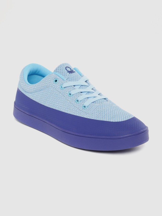benetton blue sneakers