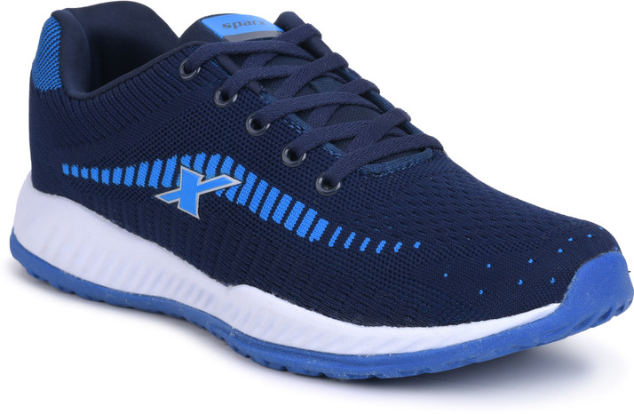 sparx navy blue running shoes