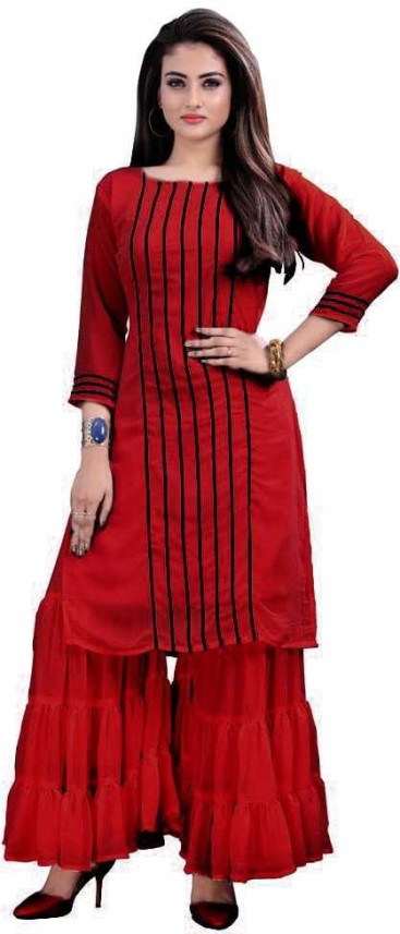 sharara set on flipkart