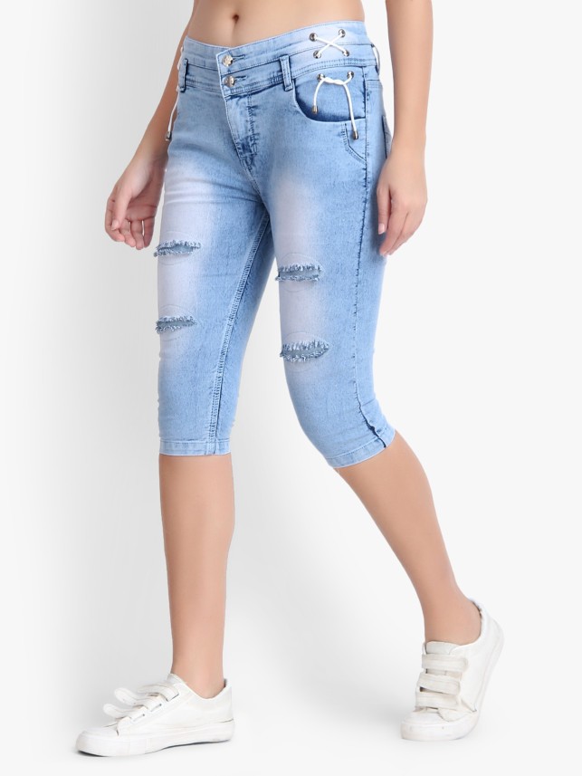 jeans capri flipkart