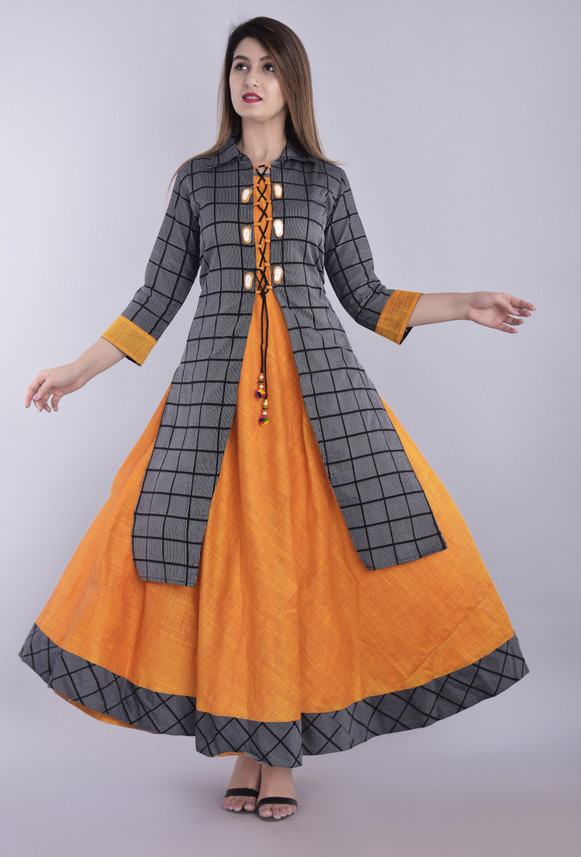 flipkart long jacket kurti