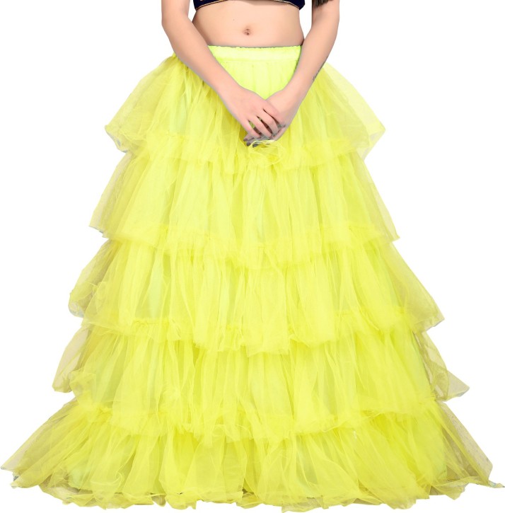 yellow skirt design