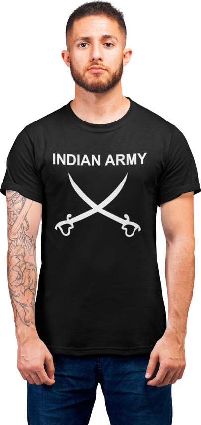 deslizar Graphic Print Men Round Neck 