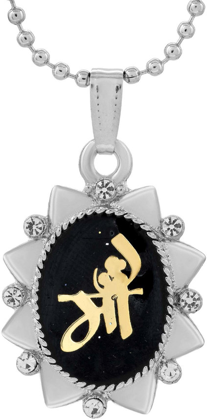 Morvi Silver Plated Brass CZ Black 