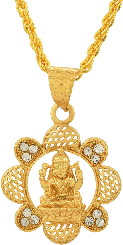 Morvi Gold Plated Brass 24KT CZ, Lord 