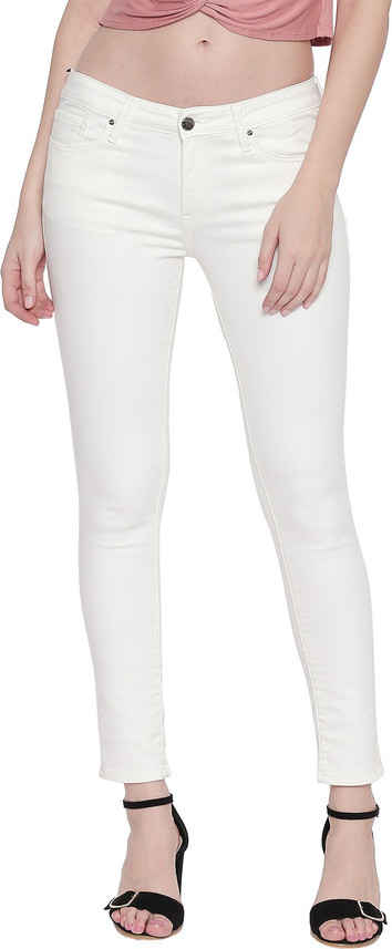 white jeans flipkart