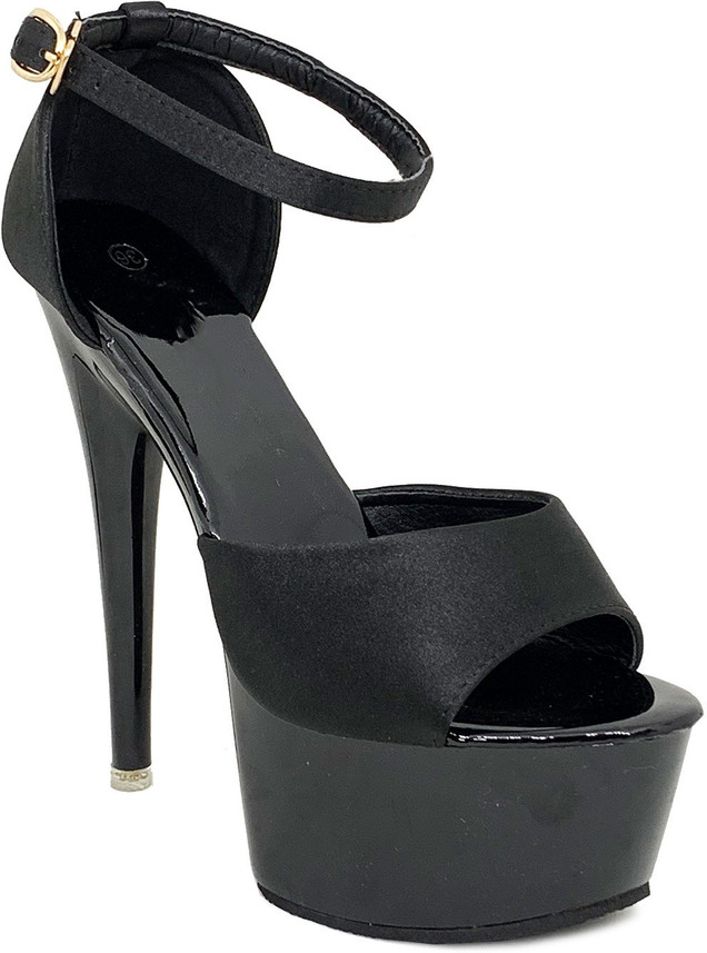 Klaur Melbourne Women Black Heels - Buy 