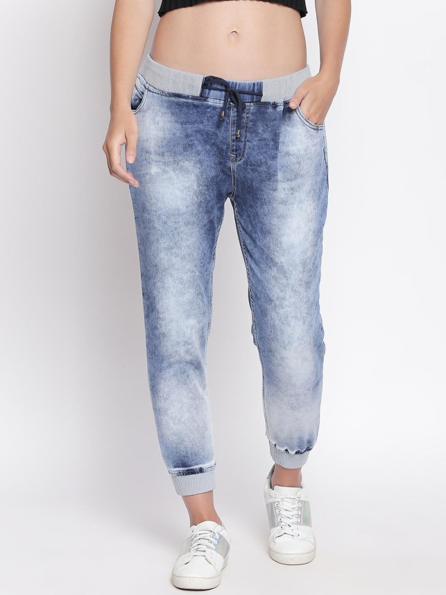 joggers jeans for womens flipkart