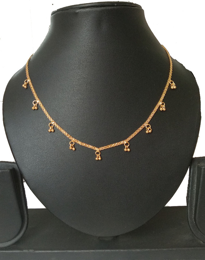 Gold-plated Plated Brass Necklace 