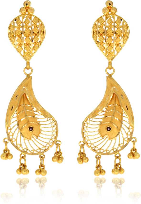 Senco Gold Yellow Gold 22kt Drop Earring Price In India Buy Senco Gold Yellow Gold 22kt Drop Earring Online At Flipkart Com