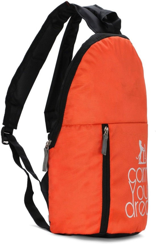 orange backpacks for school