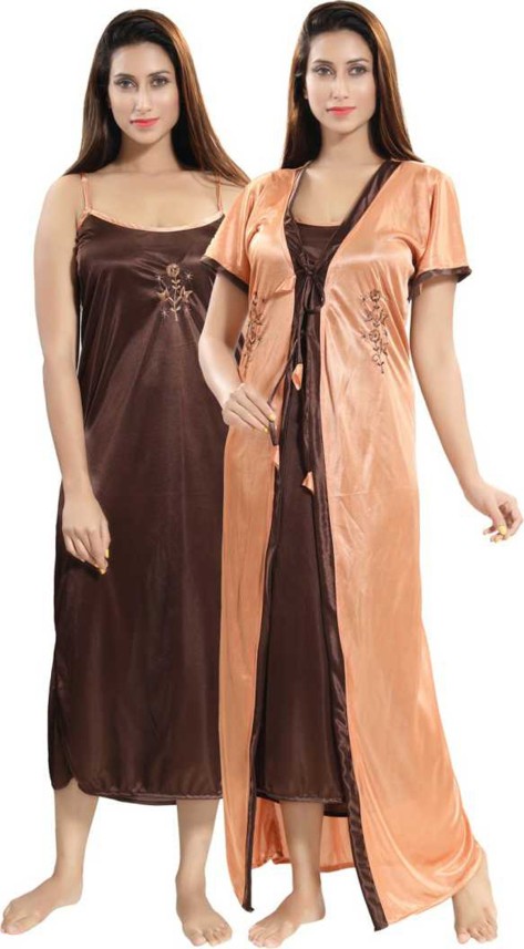 flipkart satin nighty