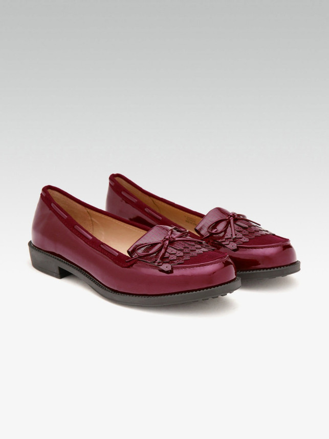 DOROTHY PERKINS Women Burgundy Wide Fit 