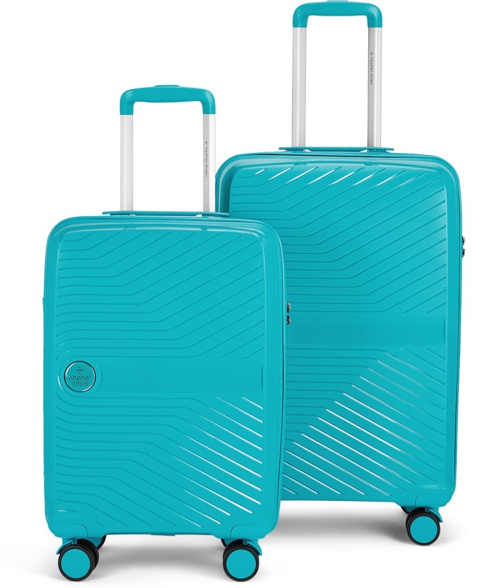 teal suitcase set