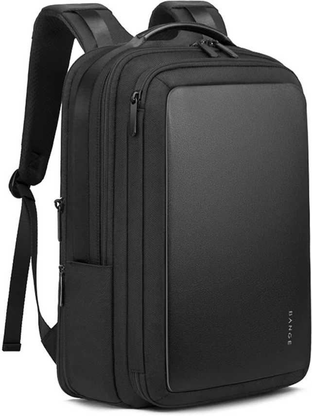 Bange Waterproof Nylon 18 Litres Expandable 2 In 1 Business With Usb Custom Travel Smart Laptop Backpack 18 L Laptop Backpack Black Price In India Flipkart Com