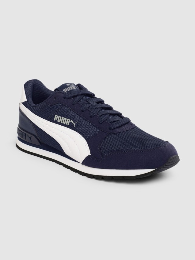 puma navy blue sneakers